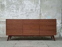 Load image into Gallery viewer, "Fontaine" 9 Drawer Dresser Chest of Drawers