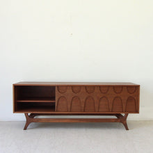 Load image into Gallery viewer, Scandinavian Walnut Credenza by Sunbeam Vintage