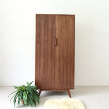 Load image into Gallery viewer, “Nadine” Walnut Handmade Wardrobe Closet
