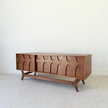Load image into Gallery viewer, Scandinavian Walnut Credenza by Sunbeam Vintage