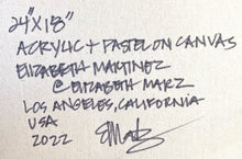 Load image into Gallery viewer, Multicolored Acrylic and Pastel on Canvas, Framed