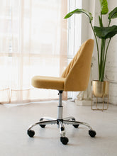 Load image into Gallery viewer, Mustard Channeled Task Chair