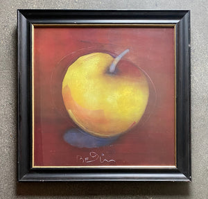 Apple Appreciation, Painting Framed