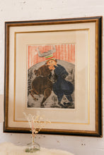 Load image into Gallery viewer, (L'Acrobate by Graciela Rodo Boulanger Lithograph Framed