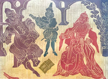 Load image into Gallery viewer, Three Panel Painting, Framed