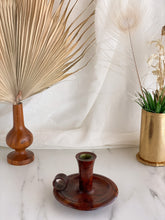Load image into Gallery viewer, Wood Candleholder