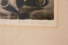 Load image into Gallery viewer, (L'Acrobate by Graciela Rodo Boulanger Lithograph Framed