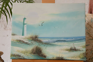 Light House Oil Painting