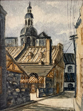 Load image into Gallery viewer, Stroll Through the Town, Painting Framed