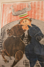 Load image into Gallery viewer, L'Acrobate by Graciela Rodo Boulanger, Lithograph Framed