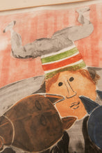 Load image into Gallery viewer, (L'Acrobate by Graciela Rodo Boulanger Lithograph Framed