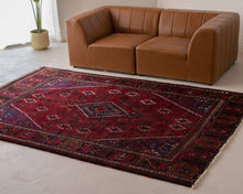 Load image into Gallery viewer, Diamond Red Persian Rug