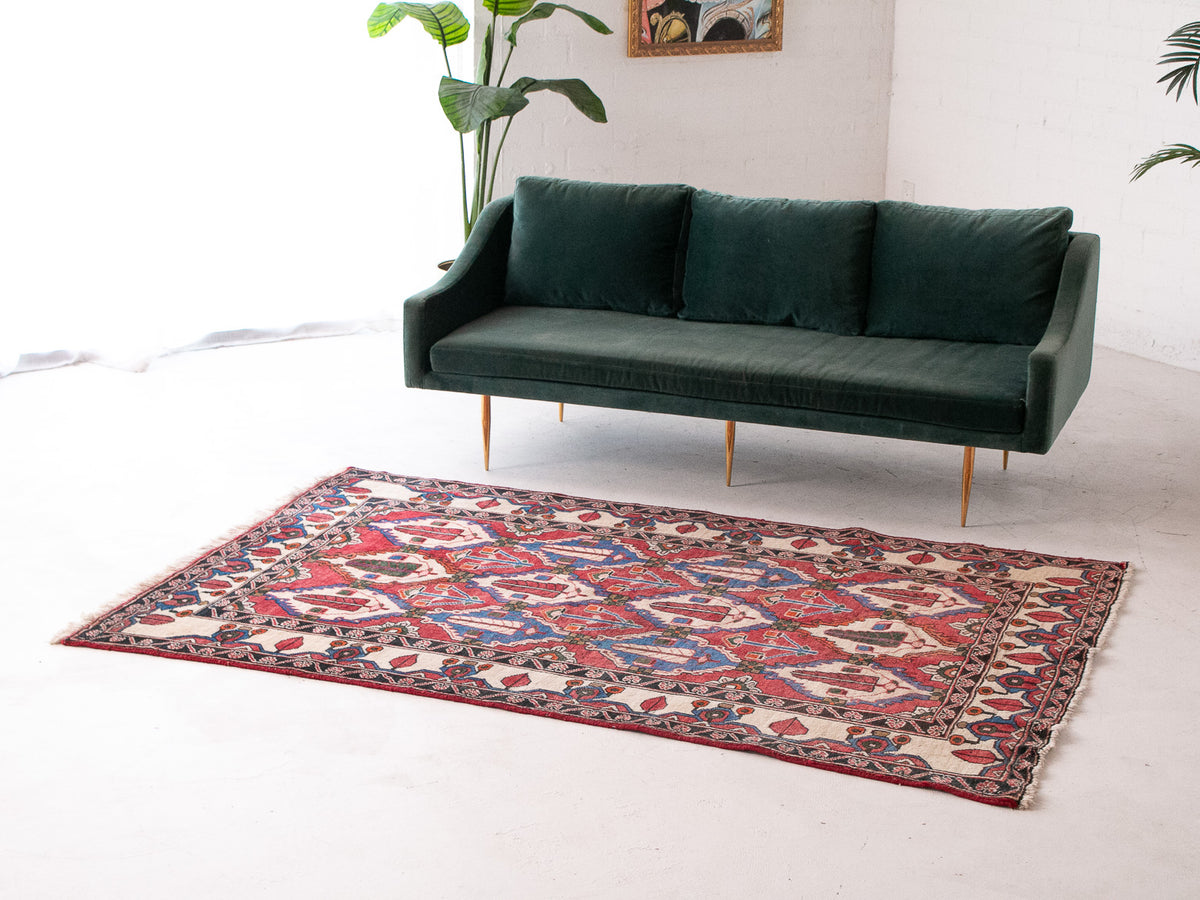 1940s Art Deco Rug – Sunbeam Vintage