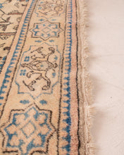 Load image into Gallery viewer, Blue Tan Persian Vintage Rug