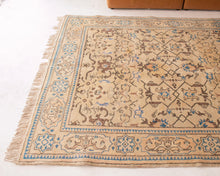 Load image into Gallery viewer, Blue Tan Persian Vintage Rug