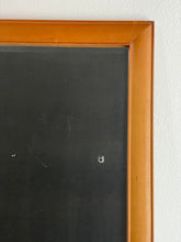 Load image into Gallery viewer, Blonde Wood Frame Mirror