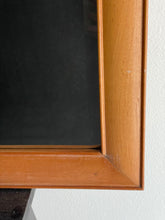 Load image into Gallery viewer, Blonde Wood Frame Mirror