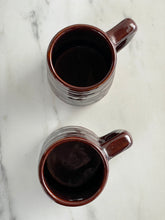 Load image into Gallery viewer, Brown Ripple Coffee Cup