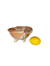Load image into Gallery viewer, Brown Glaze Hand Slap Bowl