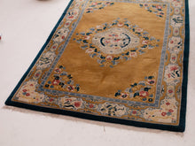 Load image into Gallery viewer, Yellow Gold Antique Rug