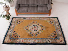 Load image into Gallery viewer, Yellow Gold Antique Rug