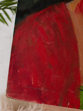 Load image into Gallery viewer, Original Oil Portrait Painting of Lady In Red