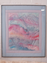 Load image into Gallery viewer, 80s Framed Textured Art