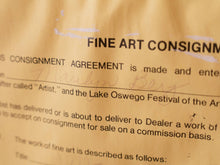 Load image into Gallery viewer, 80s Framed Textured Art