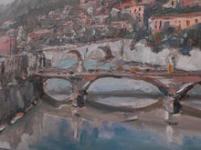 Load image into Gallery viewer, Original Painting of the Paris Canal