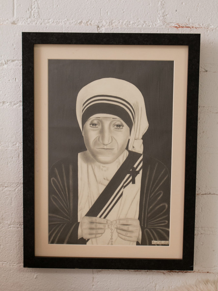 Mother Teresa in Pencil – Sunbeam Vintage