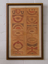 Load image into Gallery viewer, Totem by Diana Hansen done in intaglio 1942