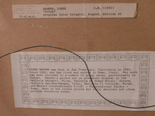 Load image into Gallery viewer, Totem by Diana Hansen done in intaglio 1942