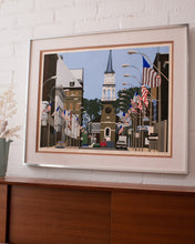 Load image into Gallery viewer, 1979 Serigraph of a Small Town