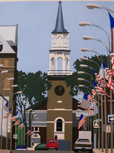 Load image into Gallery viewer, 1979 Serigraph of a Small Town