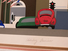 Load image into Gallery viewer, 1979 Serigraph of a Small Town