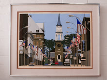Load image into Gallery viewer, 1979 Serigraph of a Small Town
