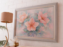 Load image into Gallery viewer, 80’s Painting Flowers Signed