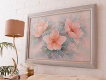 Load image into Gallery viewer, 80’s Painting Flowers Signed