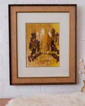 Load image into Gallery viewer, A. Praulins 1963 Mid Century Abstract Painting