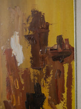 Load image into Gallery viewer, A. Praulins 1963 Mid Century Abstract Painting