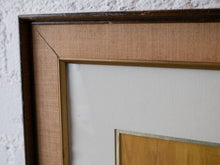 Load image into Gallery viewer, A. Praulins 1963 Mid Century Abstract Painting