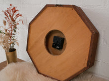 Load image into Gallery viewer, Boho 1970’s Dried Flower Clock