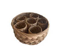 Load image into Gallery viewer, Woven wicker Basket set