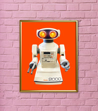 Load image into Gallery viewer, Robot Pop Art On Canvas