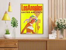 Load image into Gallery viewer, Los Angeles Travel Poster