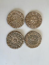 Load image into Gallery viewer, Boho Natural Coasters