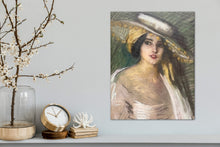 Load image into Gallery viewer, Lady With Hat Portrait