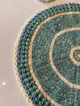 Load image into Gallery viewer, Vintage Crochet Table Topper and Coasters