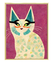 Load image into Gallery viewer, Gold Frame Bearded Cat by Neko-Suki