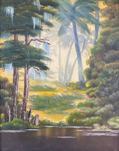 Load image into Gallery viewer, Whispering Palms Antique Oil Painting